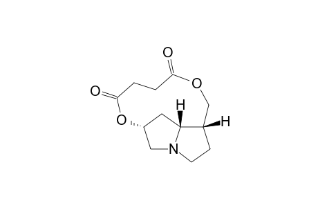 4H-1,11-Methano[1,6]dioxacycloundecino[9,8-b]pyrrole-6,9-dione, 2,3,3a,7,8,11,12,12a-octahydro-, [3aR-(3aR*,11R*,12aR*)]-