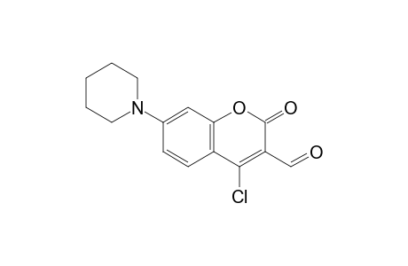4-Chloro-7-piperidino-3-coumarincarbaldehyde