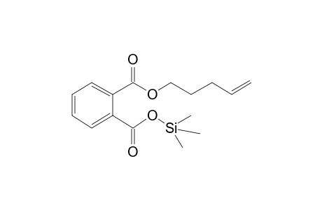 Mono-pent-4-enyl phthalate, tms derivative