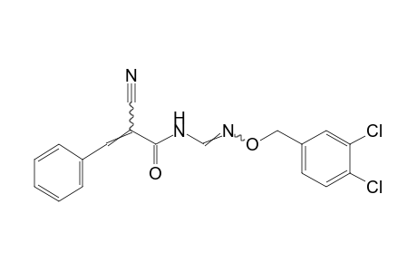alpha-CYANO-N-FORMYLCINNAMAMIDE, N-[O-(3,4-DICHLOROBENZYL)OXIME]