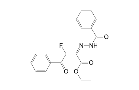 (E)-Ethyl 2-(2-benzoylhydrazono)-3-fluoro-4-oxo-4-phenylbutanoate