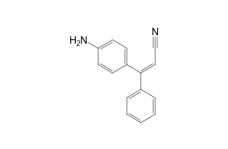 (Z)-3-(4-Aminophenyl)-3-phenyl-2-propenenitrile