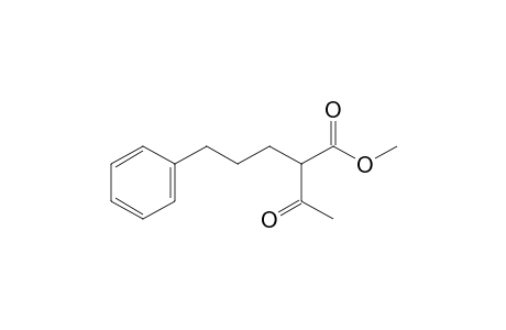 Benzenepentanoic acid, alpha-acetyl-, methyl ester