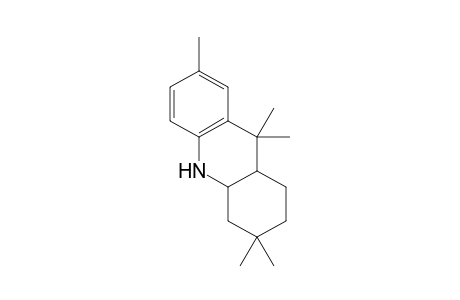 (4aRS,9aSR)-3,3,7,9,9-Pentamethyl-1,2,3,4,4a,9,9a,10-octahydroacridine