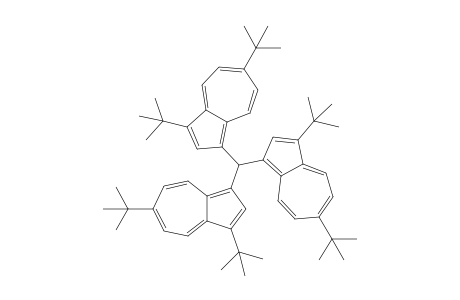 1-[bis(3,6-ditert-butyl-1-azulenyl)methyl]-3,6-ditert-butylazulene