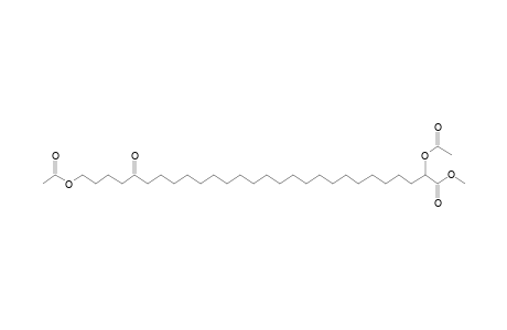 Methyl 2,28-di(acetoxy)-24-oxooctacosanoate
