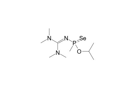 2-[isopropoxy(methyl)phosphinoselenoyl]-1,1,3,3-tetramethyl-guanidine