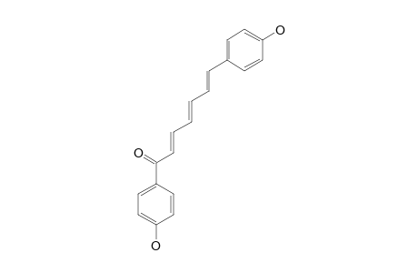1,7-BIS-(4-HYDROXYPHENYL)-2,4,6-HEPTATRIENONE