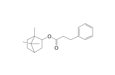 Hydrocinnamic acid, bornyl ester