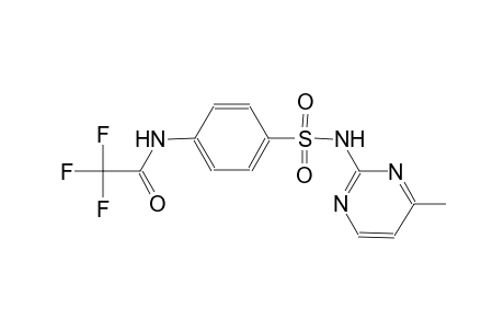 2,2,2-trifluoro-N-(4-{[(4-methyl-2-pyrimidinyl)amino]sulfonyl}phenyl)acetamide