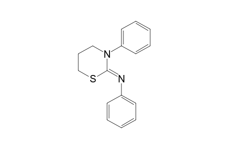 3-phenyl-2-(phenylimino)tetrahydro-2H-1,3-thiazine