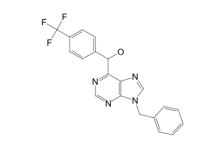 (9-BENZYLPURIN-6-YL)-[(4-TRIFLUOROMETHYL)-PHENYL]-METHANOL