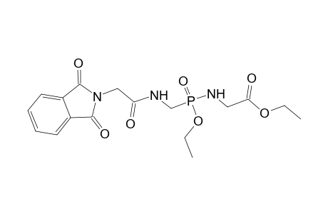 Ethyl ([(([(1,3-dioxo-1,3-dihydro-2H-isoindol-2-yl)acetyl]amino)methyl)(ethoxy)phosphoryl]amino)acetate