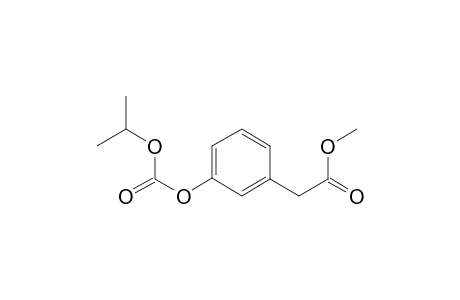 2-(3-(Isopropyloxycarbonyl)oxyphenyl)acetic acid, methyl ester