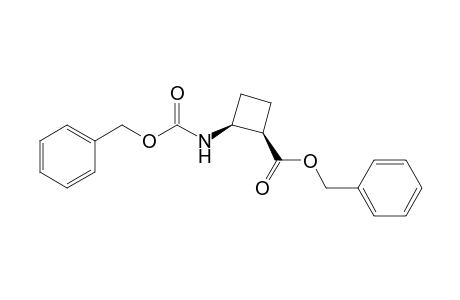 (1R,2S)-cis-2-Benzyloxycarbonylaminocyclobutane-1-carboxylic acid benzyl ester