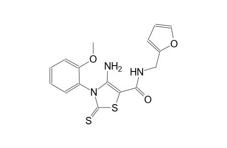 5-thiazolecarboxamide, 4-amino-N-(2-furanylmethyl)-2,3-dihydro-3-(2-methoxyphenyl)-2-thioxo-
