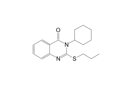 3-cyclohexyl-2-(propylsulfanyl)-4(3H)-quinazolinone