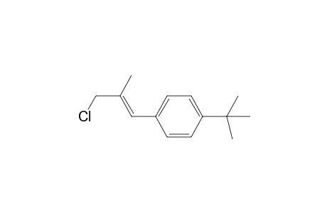 (E)-1-tert-Butyl-4-(3'-chloro-2'-methylprop-1'enyl)benzene