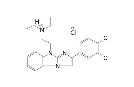 2-[2-(3,4-dichlorophenyl)-9H-imidazo[1,2-a]benzimidazol-9-yl]-N,N-diethylethanaminium chloride