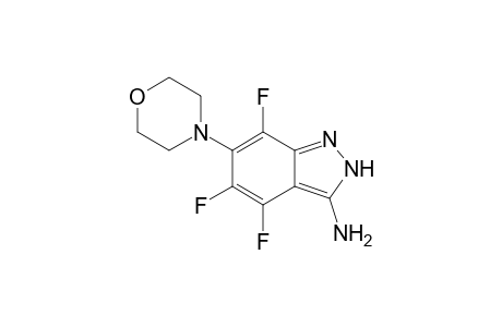 4,5,7-Trifluoro-6-morpholino-2H-indazol-3-amine