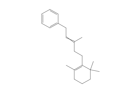 (3-methyl-5-(2,6,6-trimethylcyclohex-1-enyl)pent-2-enyl)benzene