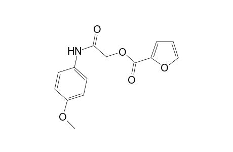 2-Furan-2-oxo-[(4-methoxyphenyl)amino]ethyl ester