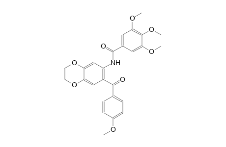 benzamide, N-[2,3-dihydro-7-(4-methoxybenzoyl)-1,4-benzodioxin-6-yl]-3,4,5-trimethoxy-