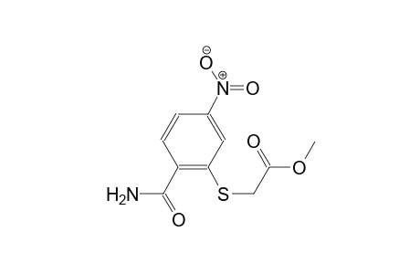 methyl {[2-(aminocarbonyl)-5-nitrophenyl]sulfanyl}acetate