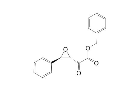 Benzyl 2-oxo-2-((2S,3R)-3-phenyloxiran-2-yl)acetate