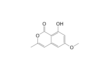 6-Methoxy-3-methyl-8-oxidanyl-isochromen-1-one