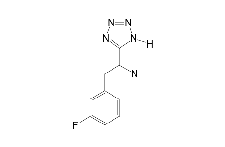 5-(alpha-AMINO-m-FLUOROPHENETHYL)-1H-TETRAZOLE