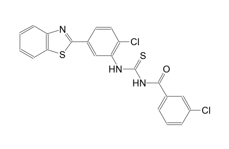N-[5-(1,3-benzothiazol-2-yl)-2-chlorophenyl]-N'-(3-chlorobenzoyl)thiourea