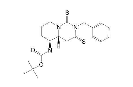 (4A-R*,5-S*)-2-BENZYL-5-(TERT.-BUTOXYCARBONYL)-AMINO-1,3-DITHIOXOPERHYDROPYRIDO-[1,2-C]-PYRIMIDINE