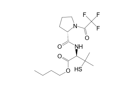 N-Tfa-L-prolylpenicillamine butyl ester