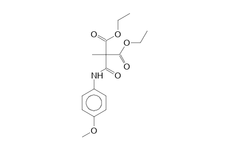 Diethyl 2-[(4-methoxyanilino)carbonyl]-2-methylmalonate