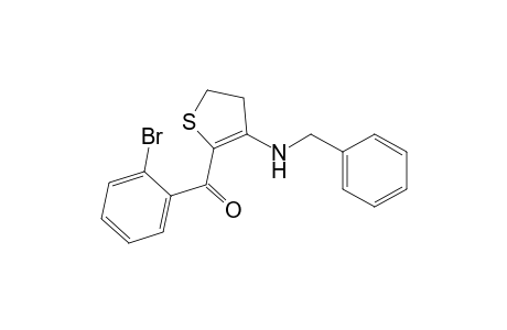 2-(2-Bromobenzoyl)-3-N-benzylamino-4,5-dihydrothiophene