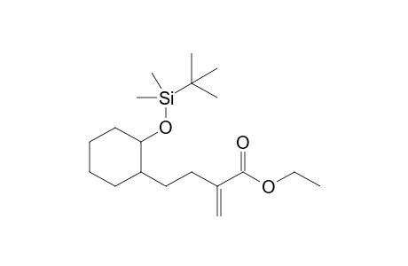 Ethyl 2-[2-(2-{[tert-Butyl(dimethyl)silyl]oxy}cyclohexyl)ethyl]acrylate