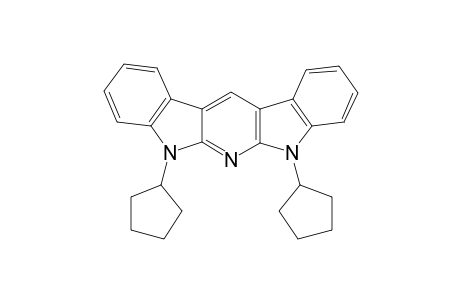 5,7-Dicyclopentyl-5,7-dihydropyrido[2,3-b:6,5-b']diindole