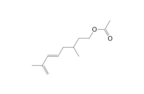 (E)-3,7-dimethylocta-5,7-dien-1-yl acetate