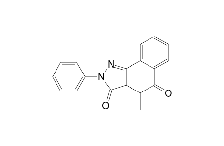 3A,4-DIHYDRO-4-METHYL-2-PHENYL-2H-BENZO-[G]-INDAZOLE-3,5-DIONE