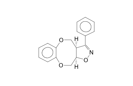 3-PHENYL-3A,4,11,11A-TETRAHYDROISOXAZOLO[5,4-C]-1,6-BENZODIOXOCINE