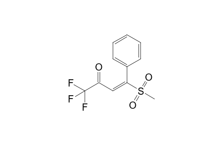 (E)-1,1,1-trifluoro-4-mesyl-4-phenyl-but-3-en-2-one