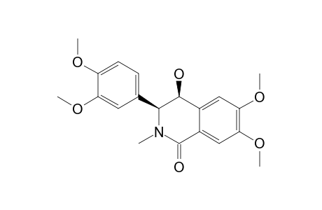 CIS-6,7-DIMETHOXY-3-(3,4-DIMETHOXY-PHENYL)-4-HYDROXY-2-METHYL-3,4-DIHYDRO-1(2H)-ISOQUINOLONE