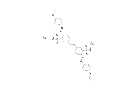 4,4'-BIS[(p-ETHOXYPHENYL)AZO]-3,3'-STILBENEDISULFONIC ACID, DISODIUM SALT