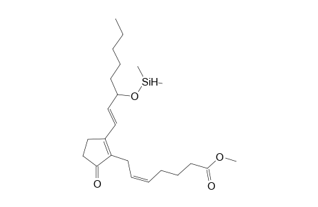 Prosta-5,8(12),13-trien-1-oic acid, 15-[(dimethylsilyl)oxy]-9-oxo-, methyl ester, (5Z,13E,15S)-