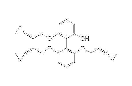 2'-Hydroxy-2,6,6'-tri(2-cyclopropylideneethoxy)biphenyl