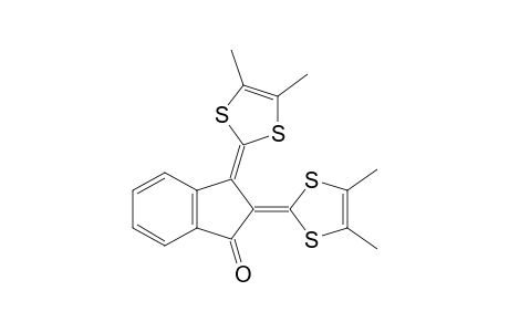 1,2-Bis(4,5-dimethyl-1,3-dithiol-2-ylidene)-3-indanone