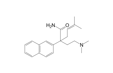 α-[2-(dimethylamino)ethyl]-α-(3-methyl-2-butenyl)-2-naphthaleneacetamide