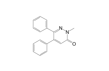 5,6-Diphenyl-2-methylpyridazin-3-one
