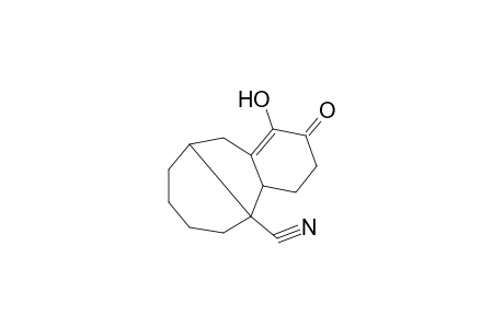 2-Cyano-10-hydroxy-11-oxotricyclo[7.4.0.0(2,7)]tridec-9-ene